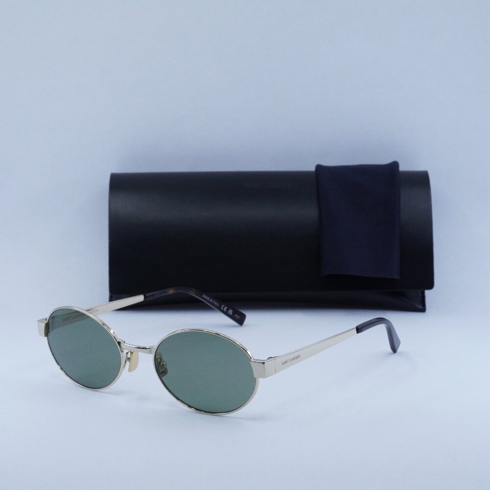 Final Price! Saint Laurent SL692 003 Gold Green Sunglasses